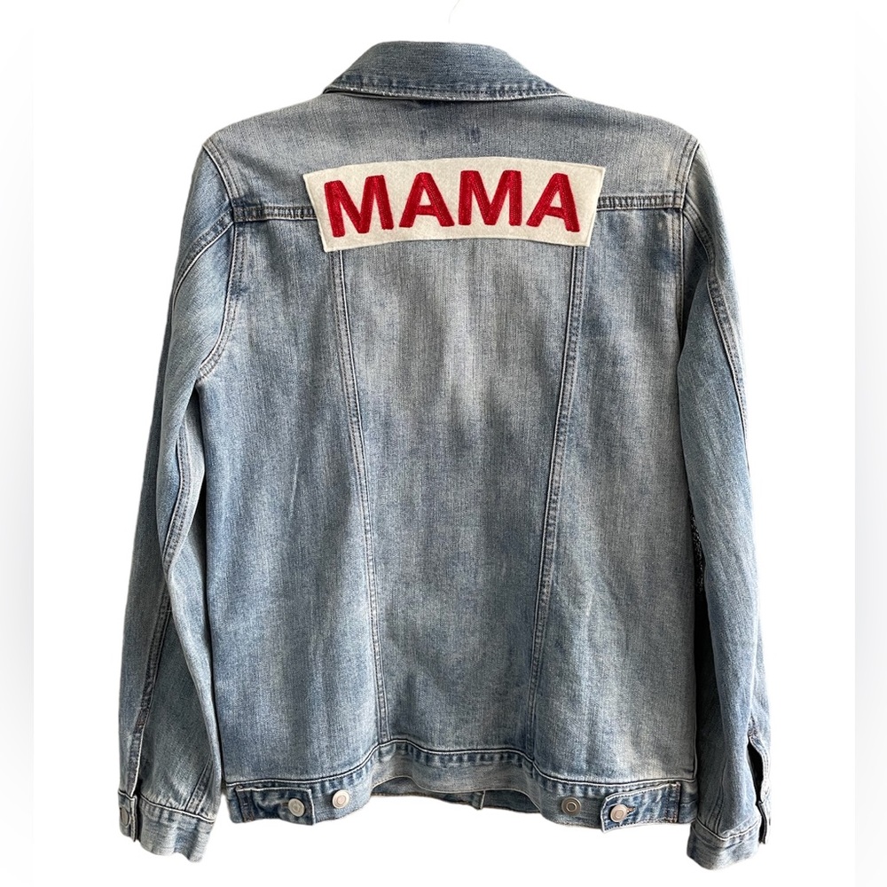 Ingrid & Isabel “Mama” Long Denim Jacket